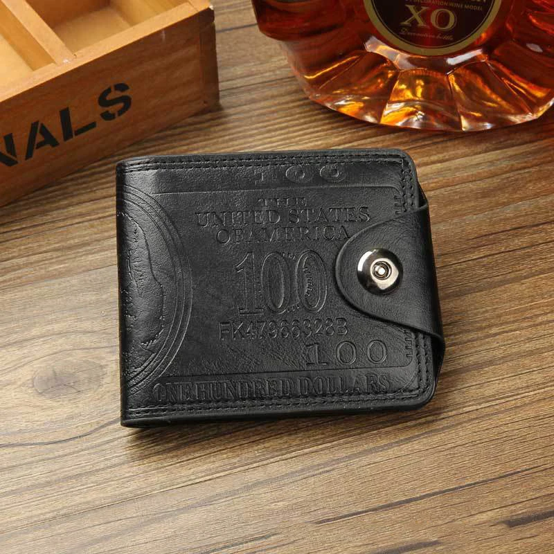 Лидер продаж, модный минималистичный кошелек, кожаный Роскошный кошелек, кошельки для мужчин