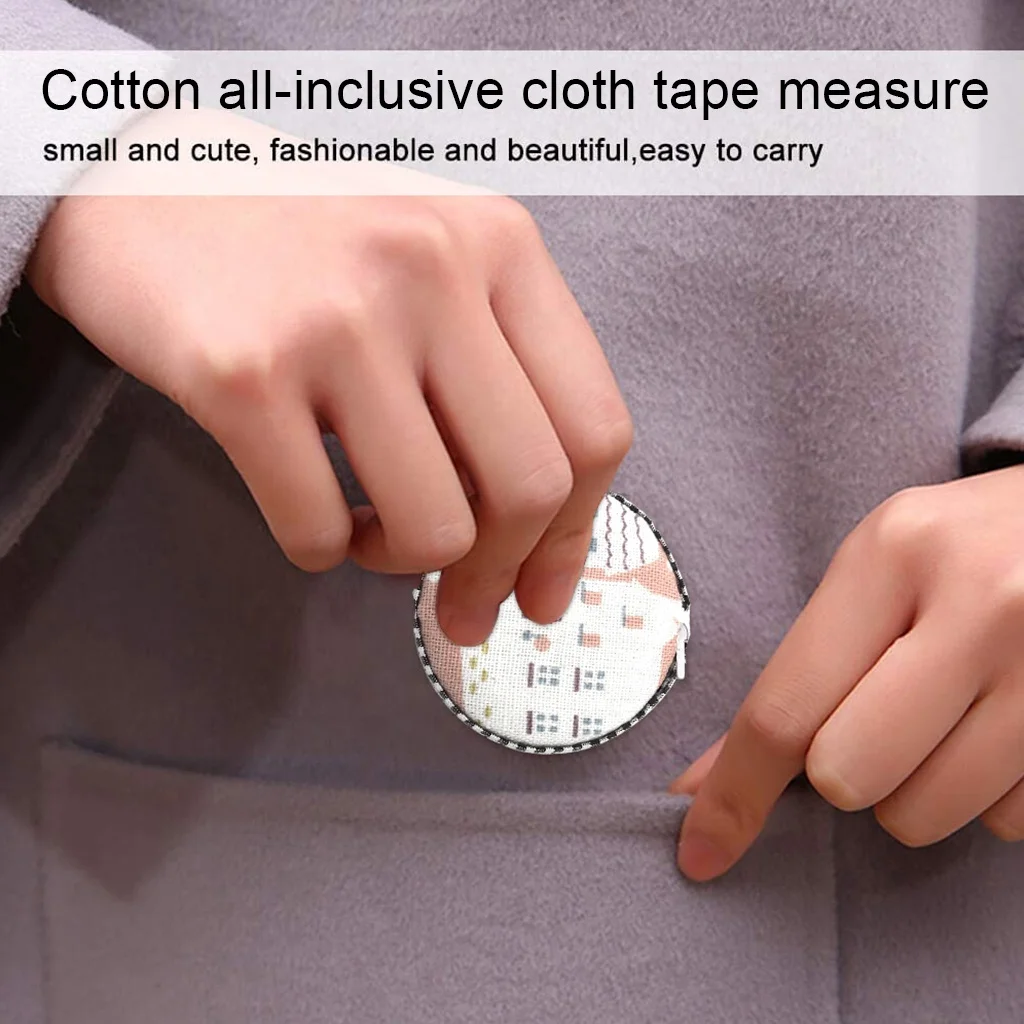 RTS 150cm/60inch Custom Ruler Body Mini Tailor Digital Soft Centimeter Roll Tape Measure