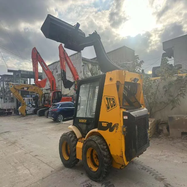 Used skid loader skid steer loader JCB 185 for sale