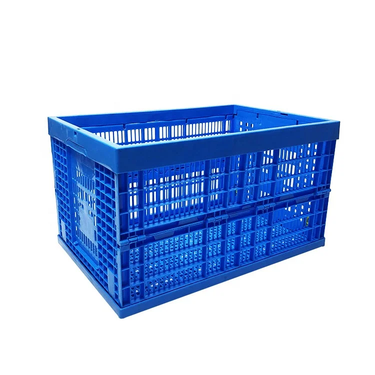 Good Quality Plastic Foldable Crate Plastic Box For Vegetables Collapsible Plastic Fruit Crates