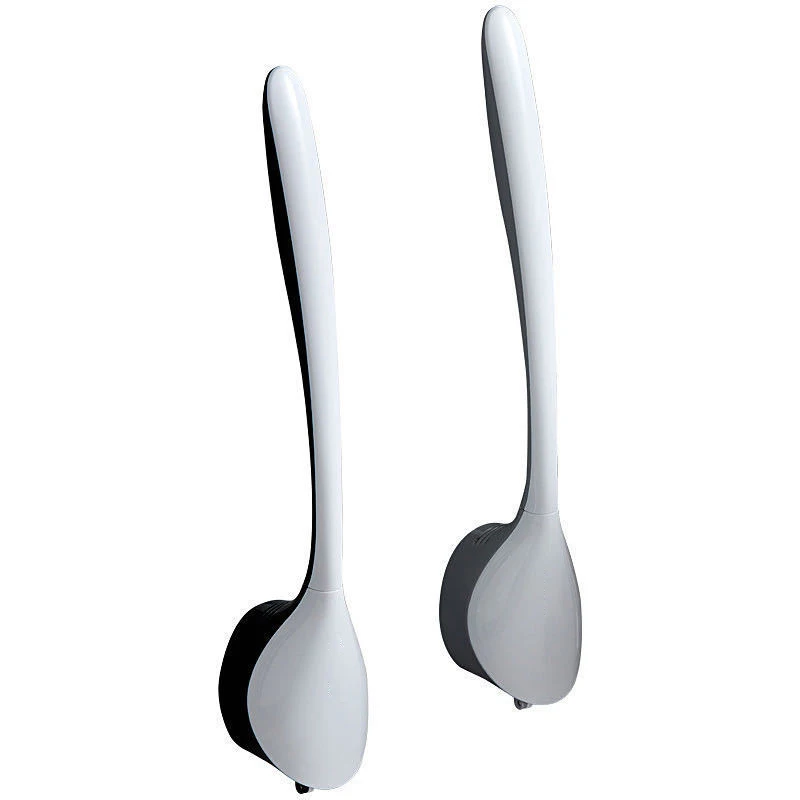 2021 настенный держатель для туалетной щетки ванной комнаты квадратная Мягкая силиконовая щетка туалета из ТПР очиститель с пластиковой