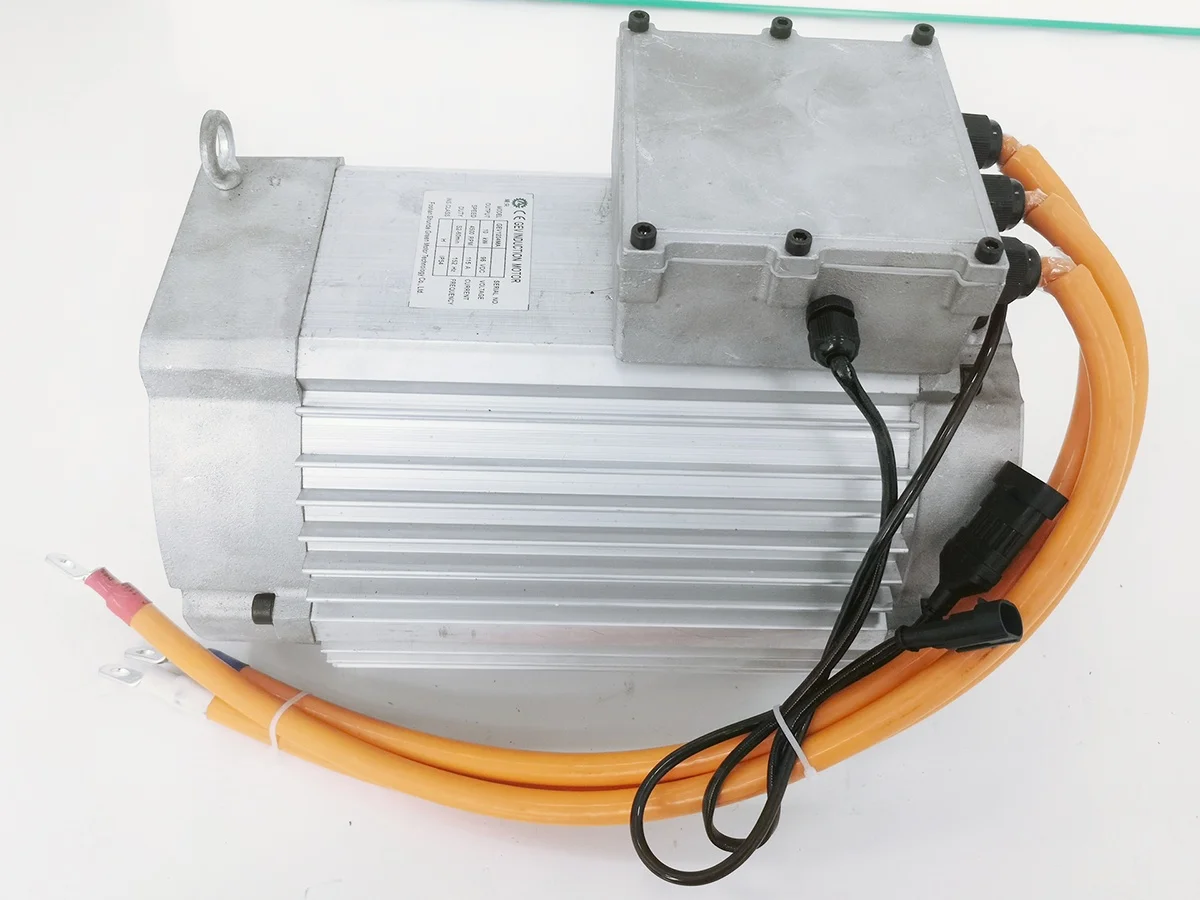 CE approved 96V 10kw Three Phase ac Motor,electric motor for smart car for vw beetle