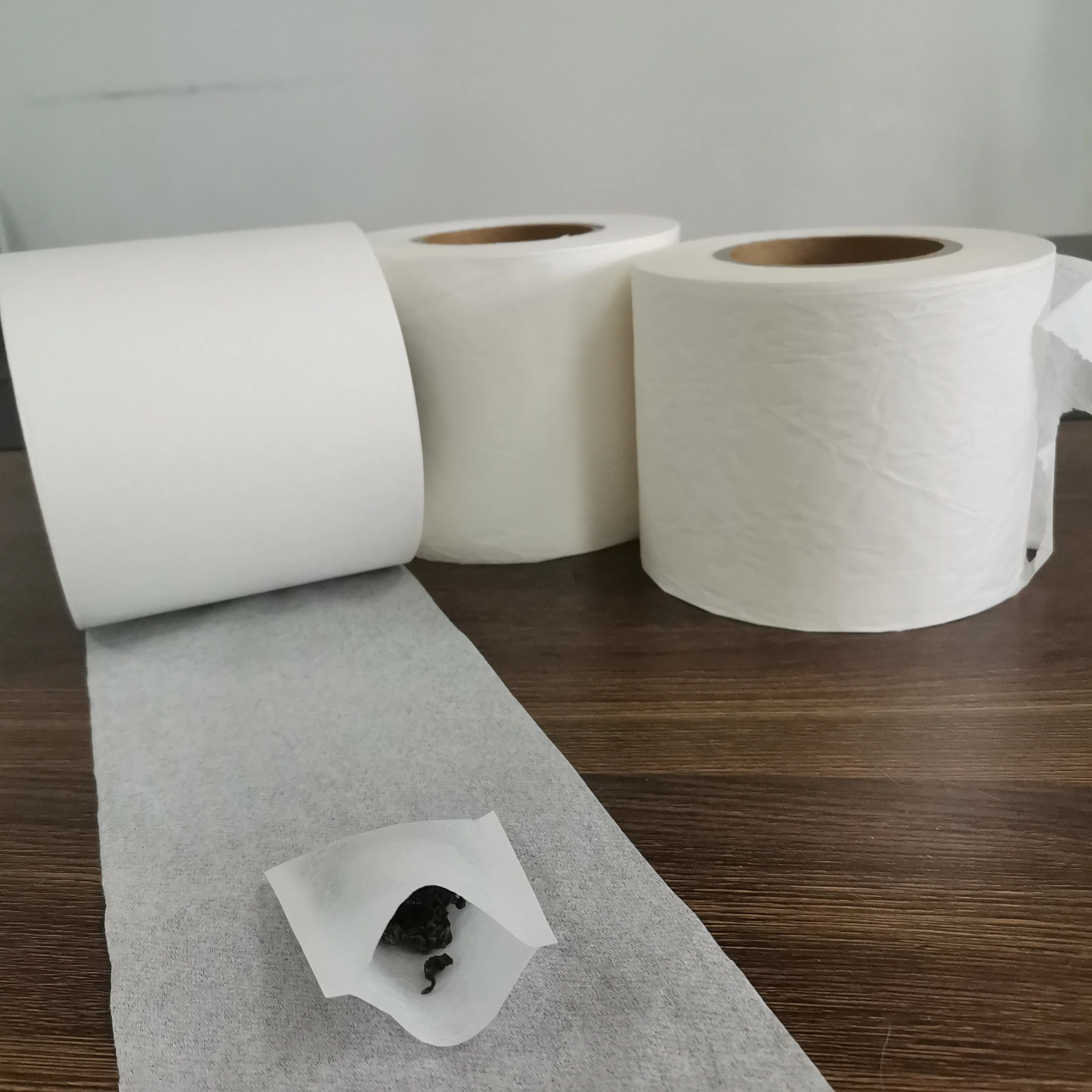 100% biodegradable hot sales 25g 180mm heat seal tea filter paper for tea bag