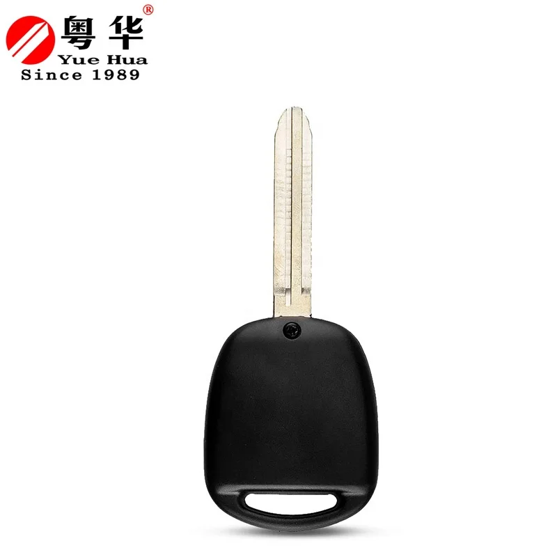 2 Button Sensors Car Blank Key Custom Uncut Blade Motorcycle Key Blanks For Toyota Camry Rav4 Corolla Prado Yaris Tarago Cruiser