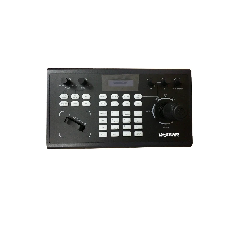 WODWIN High Quality LCD Screen Ptz Camera NDI Keyboard Controller for Broadcast