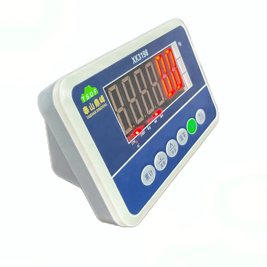 XK-3198 led indicator lights display meter configure a variety of scales