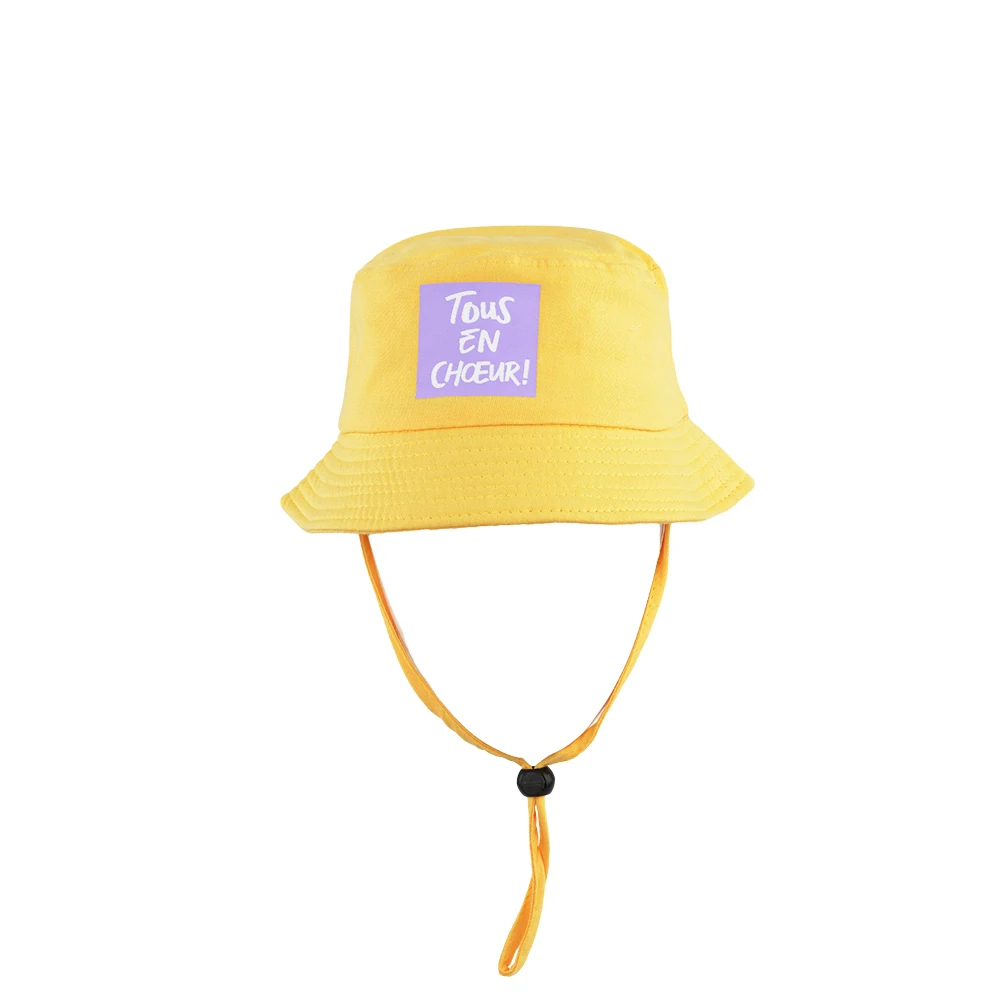 2024 Design Summer Sun Visor Toddler Neck Cover Sun Protect Bucket Hat Kids Bucket Hat Custom Logo