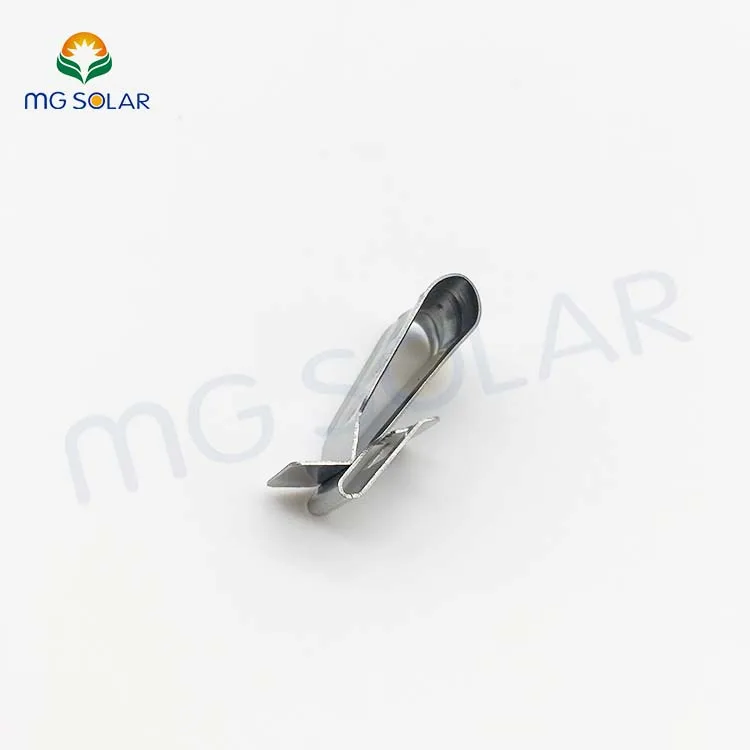 4 wire 304 stainless steel solar PV cable clips for solar cables Solar Panel Mounting  Cable Clips