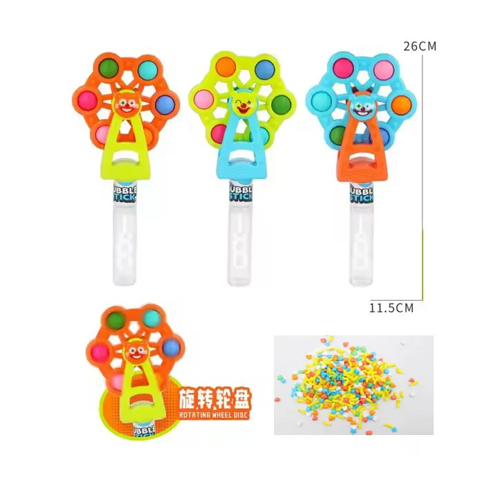 Rotating Ferris Wheel Bubble Wand Bubble Soap Toys For Children with Different Games