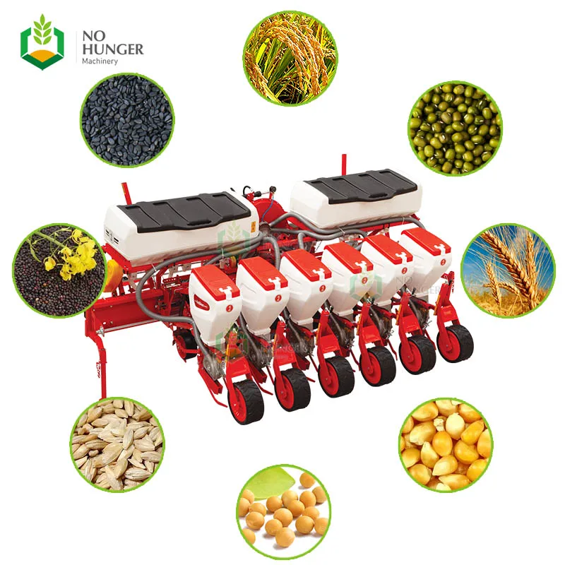 Tractor Mounted Precision Vacuum Seed Planter Machine