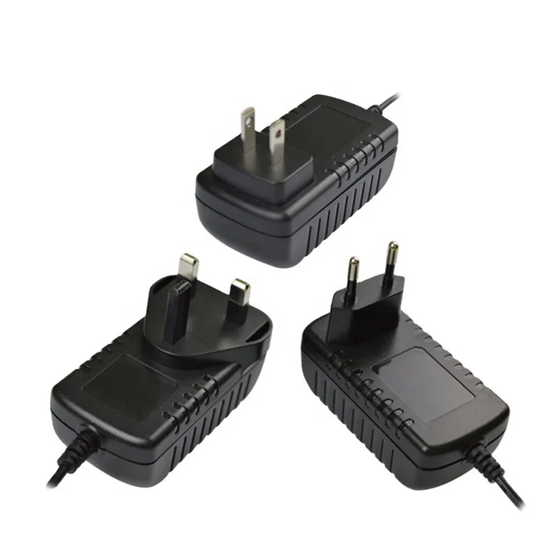 power supply ac to dc 5v 6v 7v 8v 9v 10v 11v 12v 500~2000ma 12~ 24w plug in power adapter CCTV camera