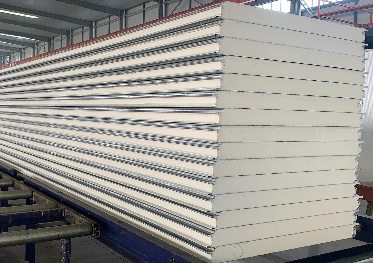 hot sale Durable PU sandwich wall panel energy-saving Pu wall panel factory supplier