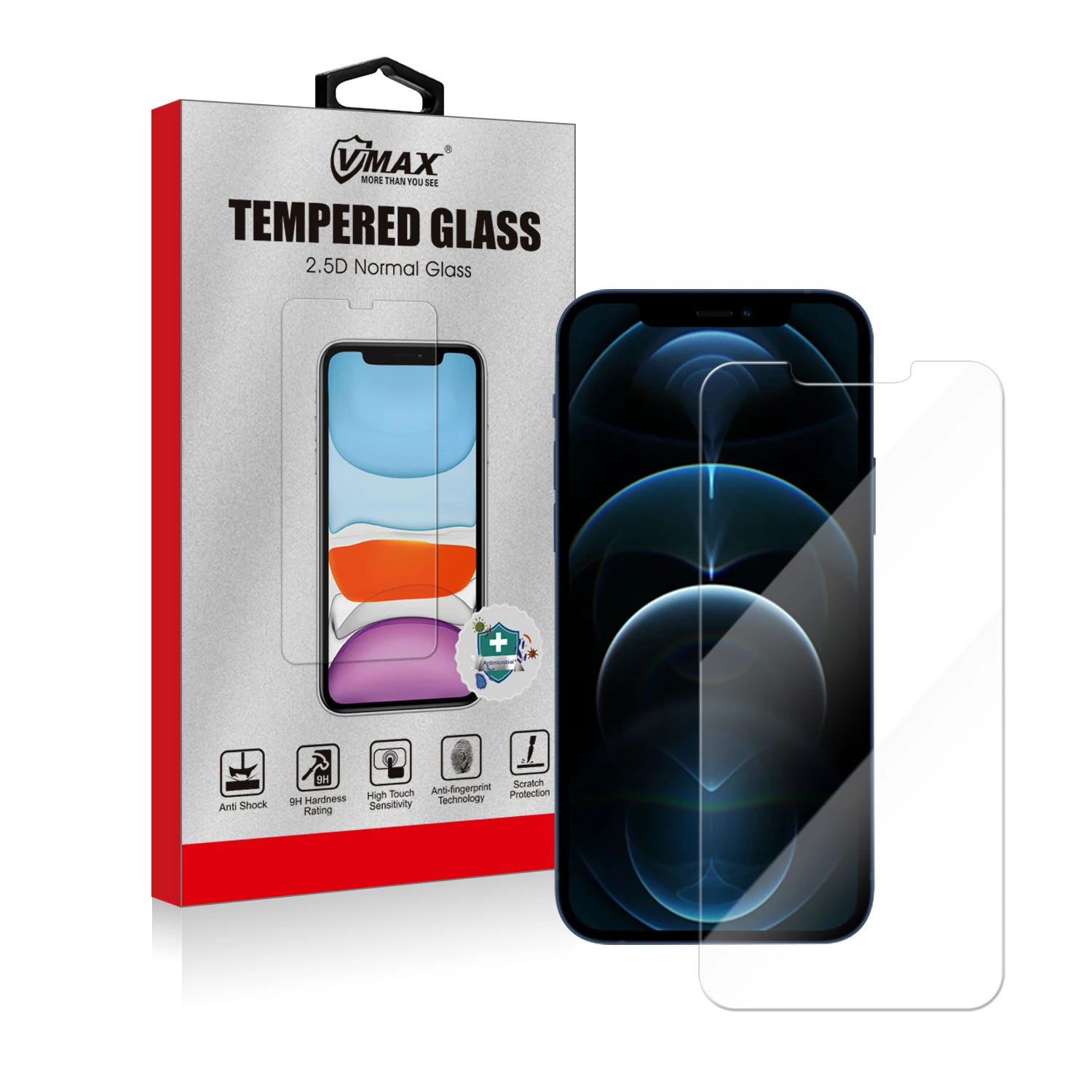 0.3MM 9H 2.5D Premium Protective Glasses Screen Protector For iPhone 12 Pro Max Tempered Glass For iPhone 12 Screen Protector