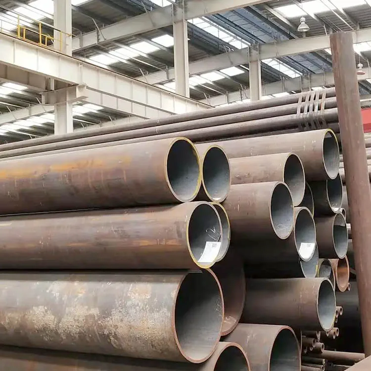 ASTM JIS DIN DN500 Large Size Carbon Seamless ASME B36.10 PE Steel Pipe Sch40 / Sch80 / Sch160 Smls