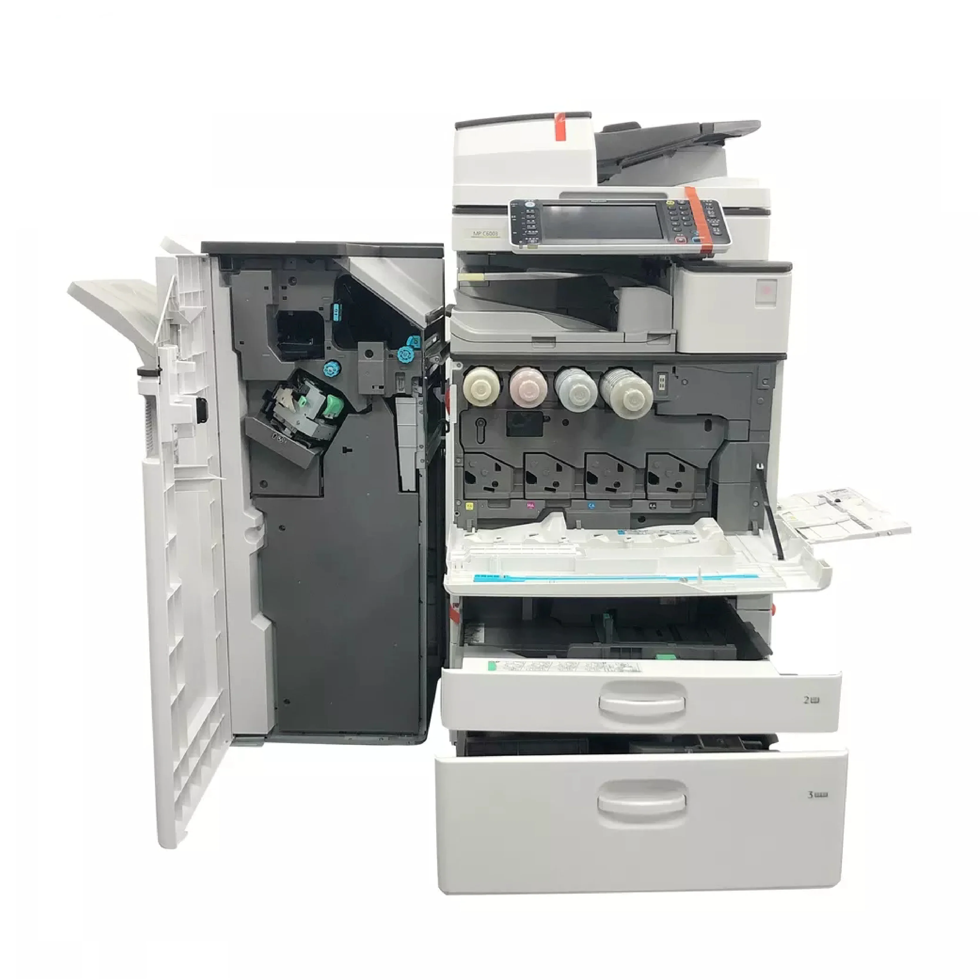 Восстановленный копировальный аппарат для rricoh MPC6003 A3 Max зона печати с принтером опцией факса