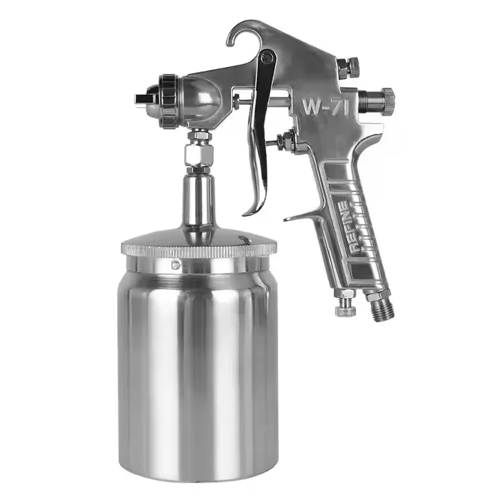 Wholesale Pneumatic Spray Paint Gun W-71 Furniture Top Coat Repair Tool High Atomization Air Pump Paint Spray Gun