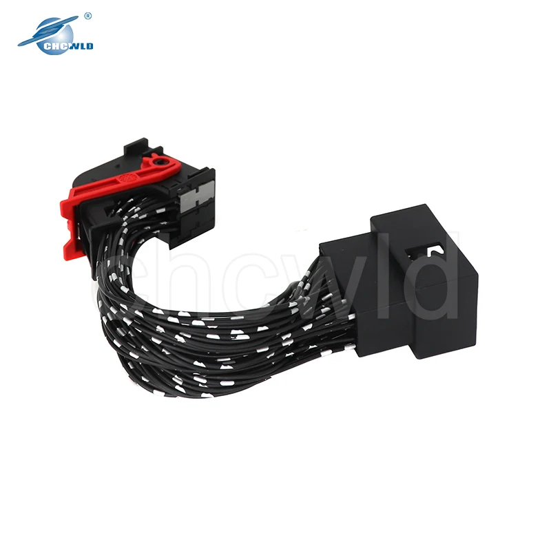 52 Pin Female Automotive Connector plug Cable Assembly Electrical Auto Wire Harness 2209477-1