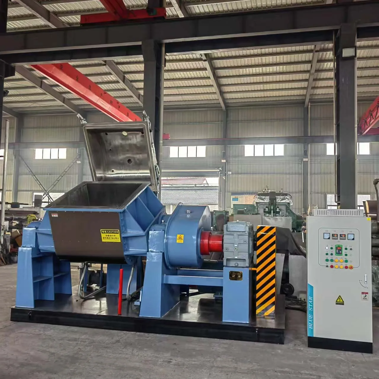 High-Precision Rubber Pressurized Kneader Closed Rubber Mixing Machine