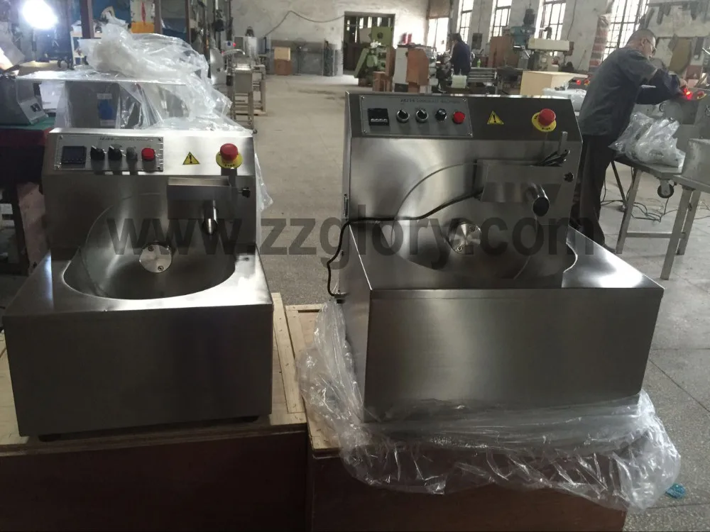 5% discount temperature control electric 8kg small chocolate bar machine with Omron motor