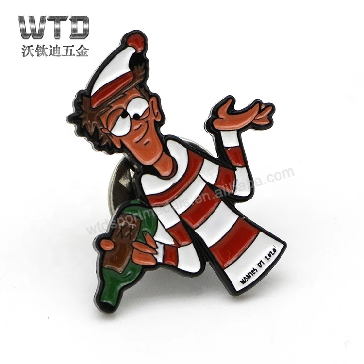  WTD Custom Metal Enamel Pin Cheap UK Country Flags Badge Flag Lapel