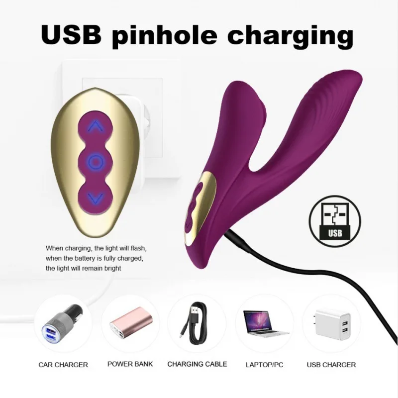 Wholesale Clitoral Sucking G-Spot Massager 10 Vibration Modes Rechargeable Electrical Stimulation Machine Female Couple Vibrator