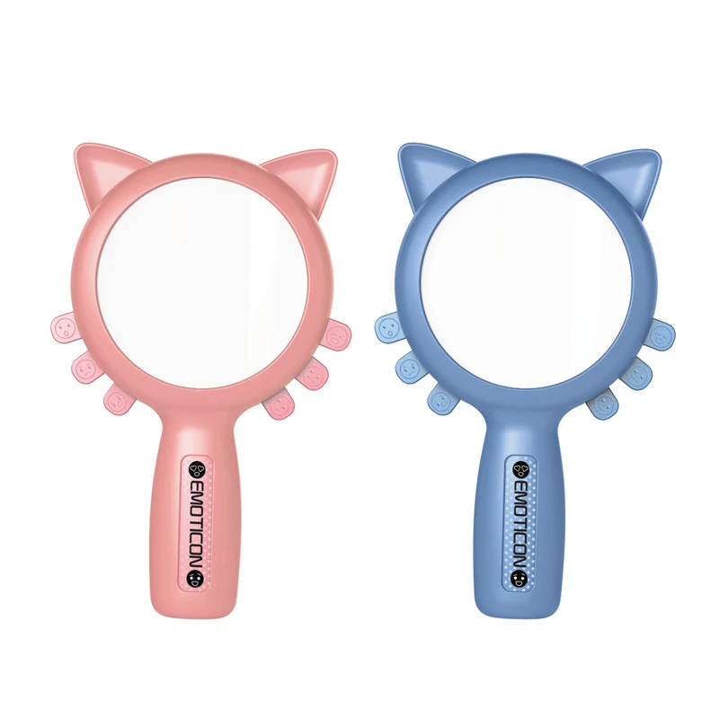 Funny interactive games baby face emotions mirrors toy for kids