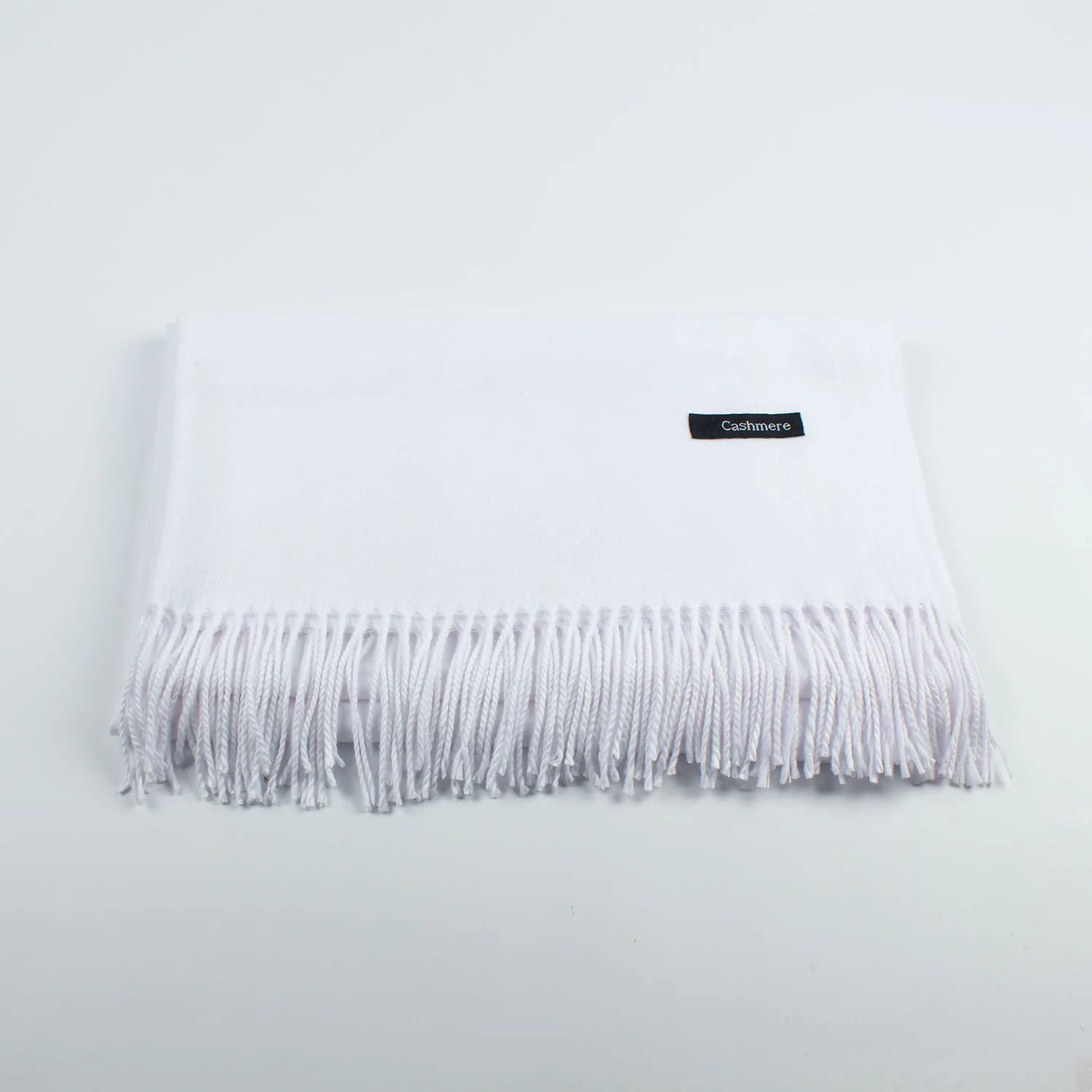 Solid color custom design women pashmina scarves cashmere scarf shawls