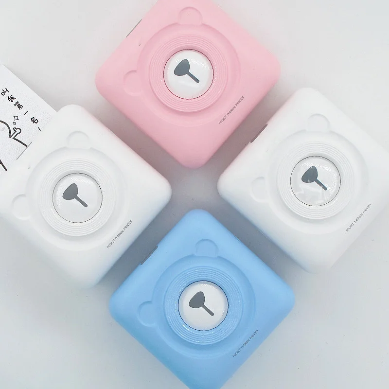 Заводская цена, цветная фотомашина, милый домашний маленький портативный карманный термопринтер BT