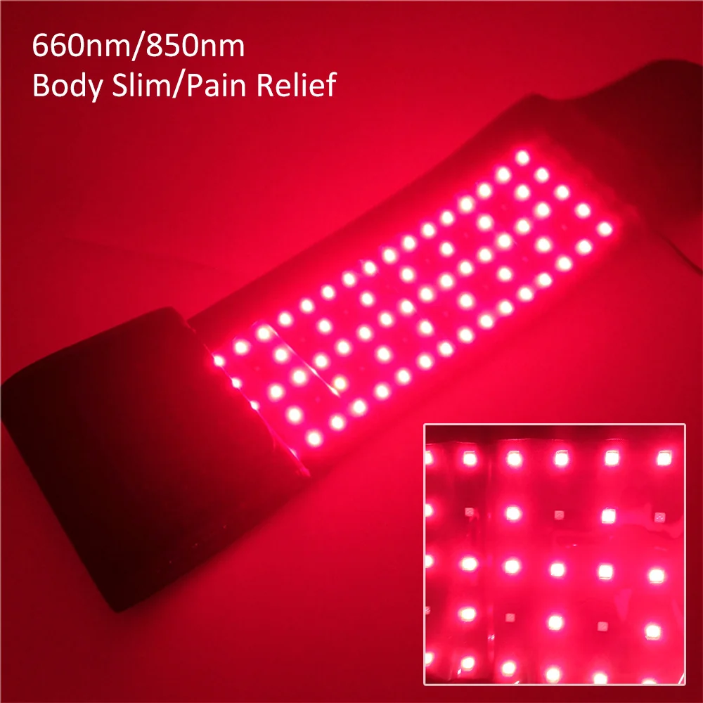 
Wholesale Versatile Pain Relief Weight Loss Light Belt 660nm 850nm Red Light Therapy Wrap Belt 