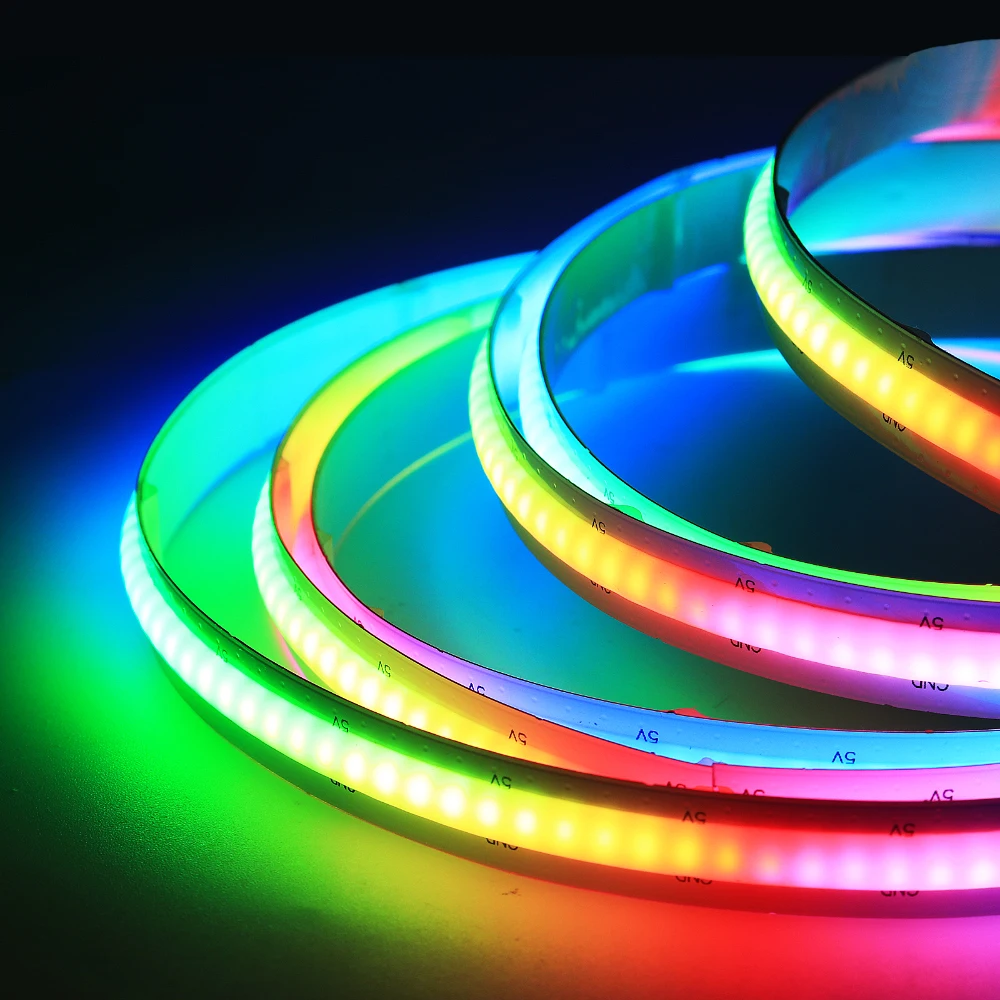 24v cob led strip lights custom cuttable high cri flexible 12V