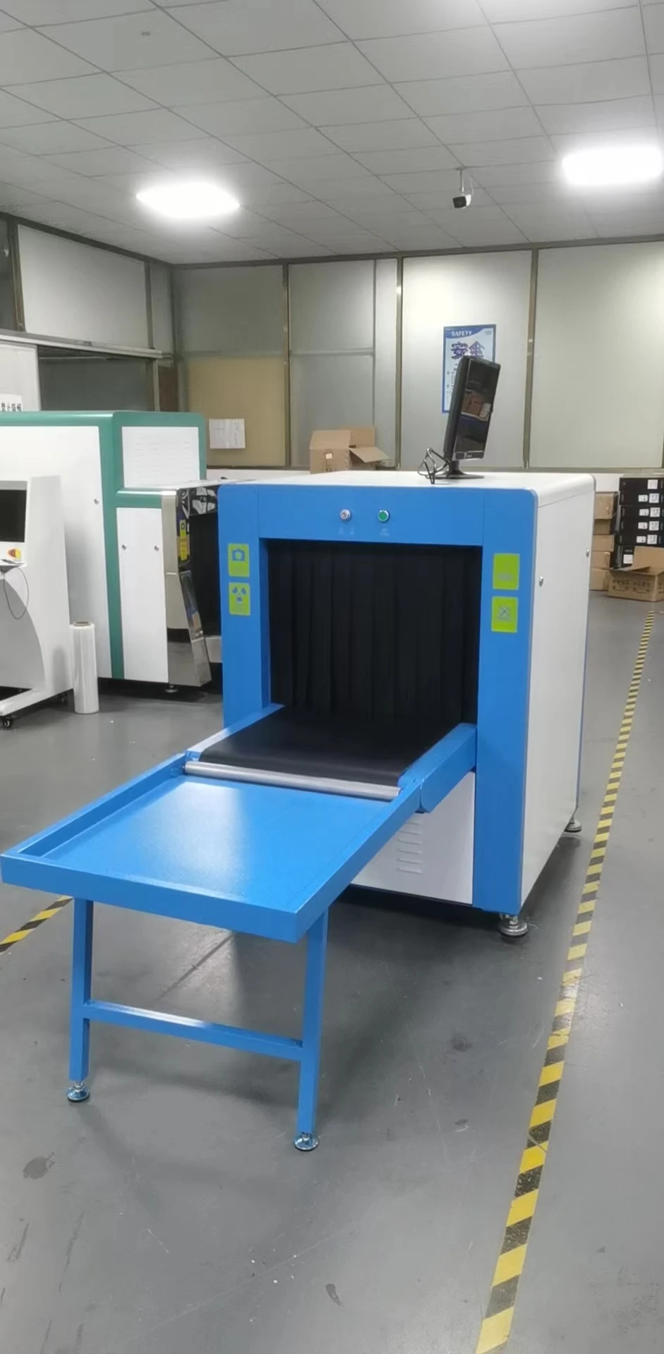 Dual Energy X Ray Baggage Scanner High Resolution xray machine security