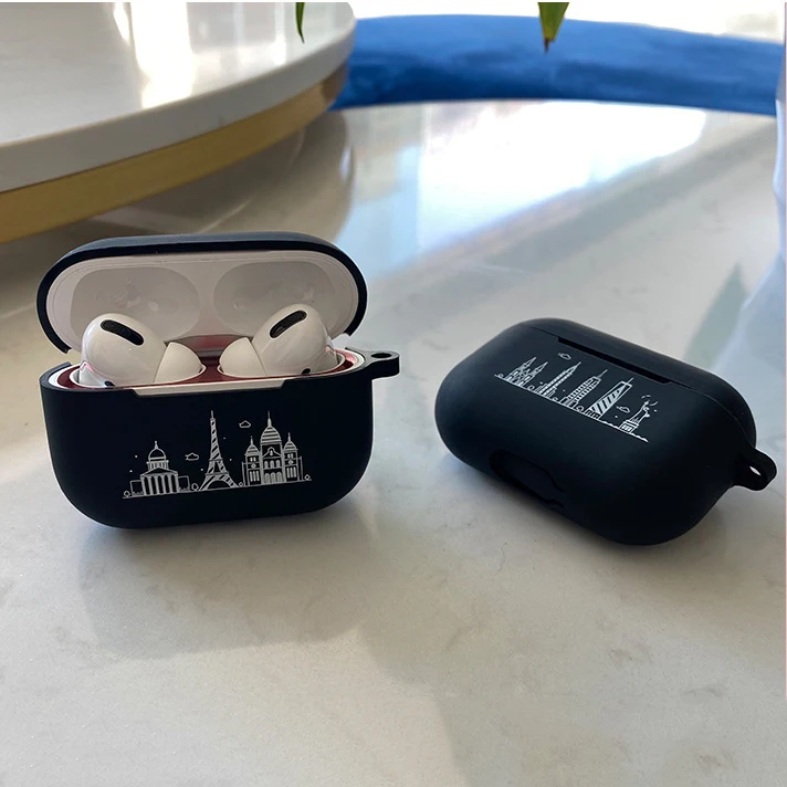  Soft TPU Cover Custom LOGO for Airpods Case Silicone Design Print Pro