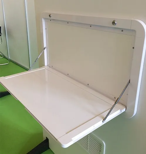 truck trailer and camping car and motorhome folding table outside picnic tables