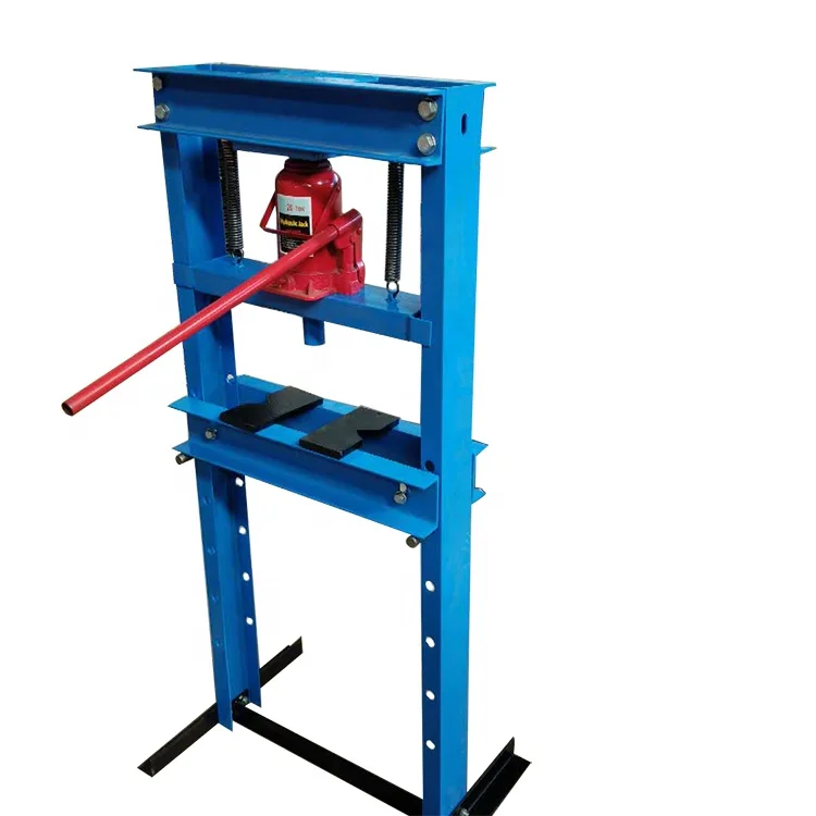 workshop 12 ton  hydraulic shop press machine with double pump