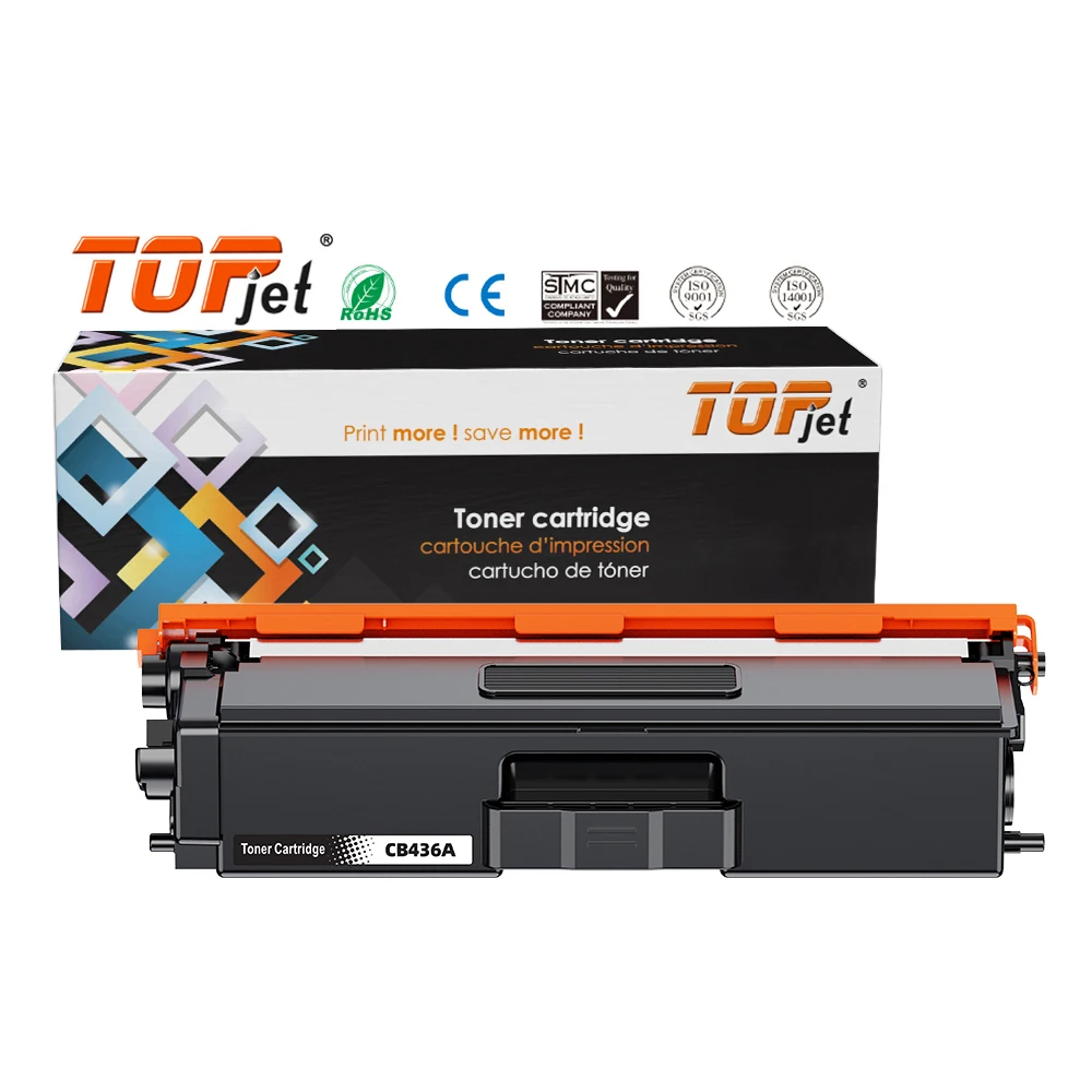 Topjet Универсальный 435 436 278 285A CB435 CB436 CE285A CE278A 35a 36a 85a 78a совместимый тонер-картридж для принтера HP LaserJet