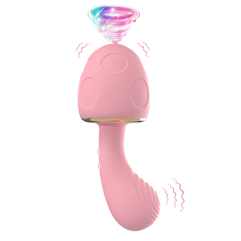 Women Rose Sex Toy, Powerful Clitoral Sucking Black Rose Vibrator, Licking Tongue Double Sided Rose Shape Vibrator for Couples