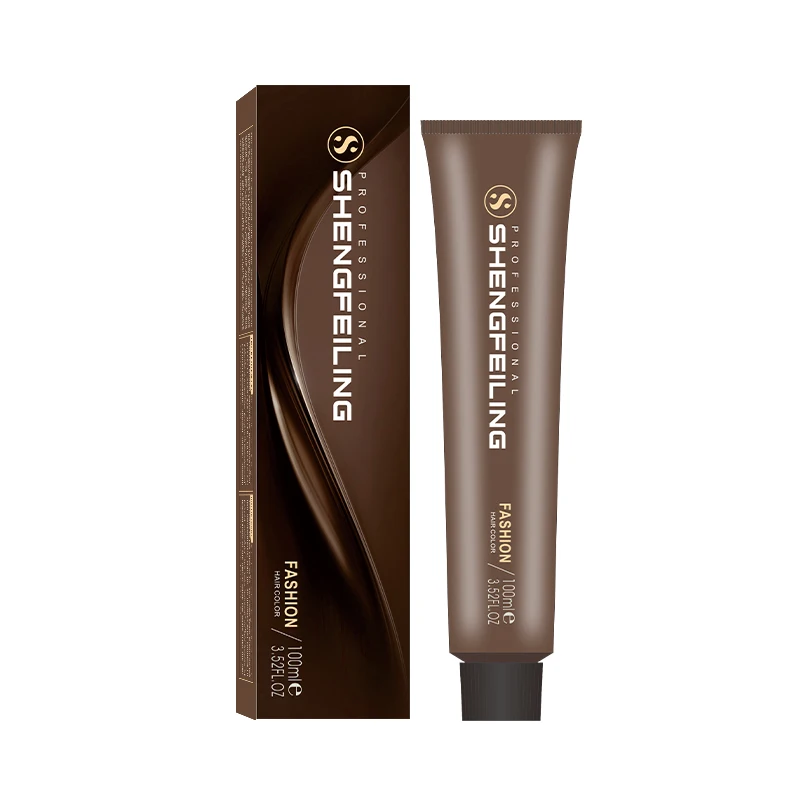 Factory Supplies 100% Grey Coverage Hair Color Cream Private Label Low Ammonia Bio Plant Permanent Hair Dye