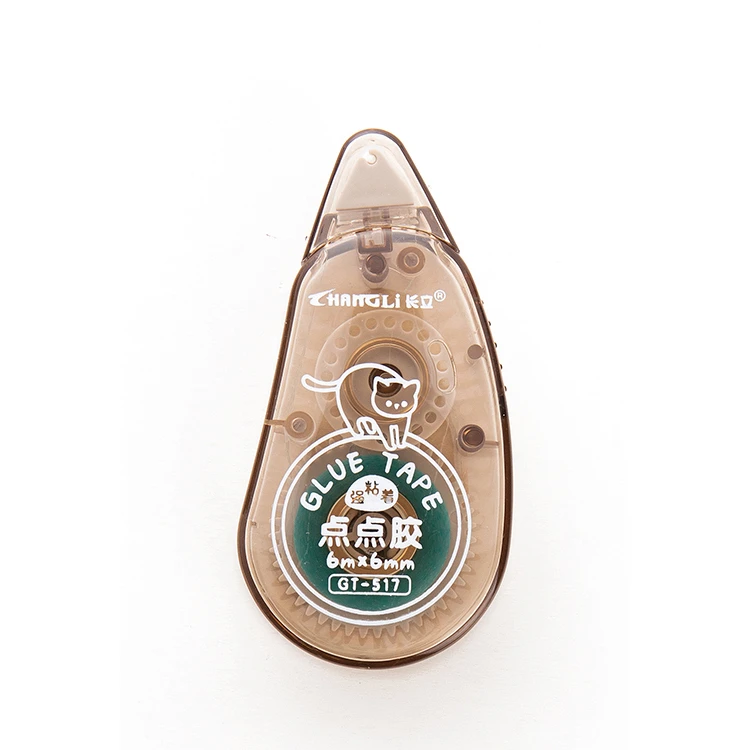 Essential  office school stationery glue tape roller double sided glue roller tape permanent adhesive tape for paste stick