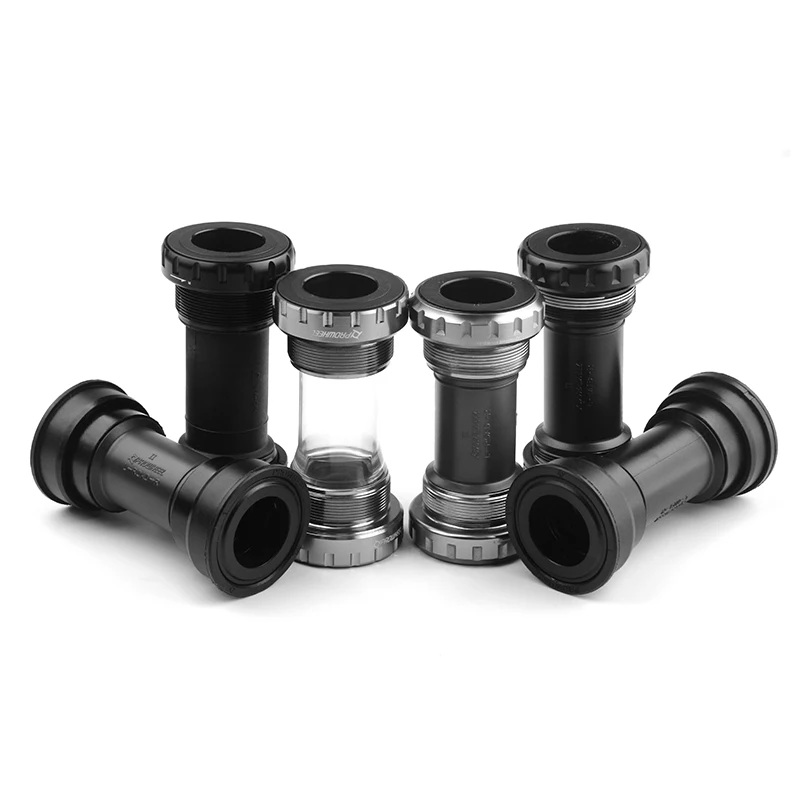 Кронштейн PROWHEEL BB68/86/73/92/86 для горного шоссейного велосипеда 68/73 мм подходит оси 24 нажимный зубчатый шаблон Нижний