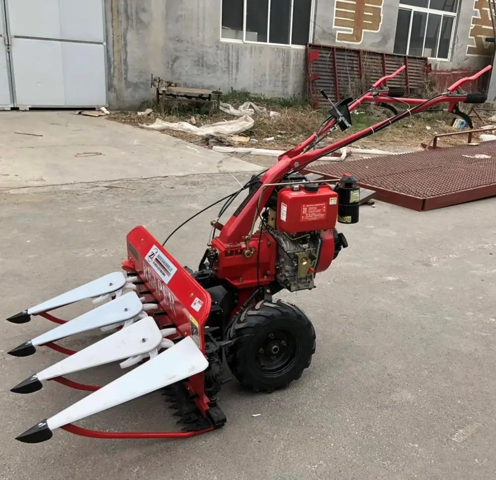 Rice Wheat Reaper Binder Machine Mini Harvester by Walking Tractor