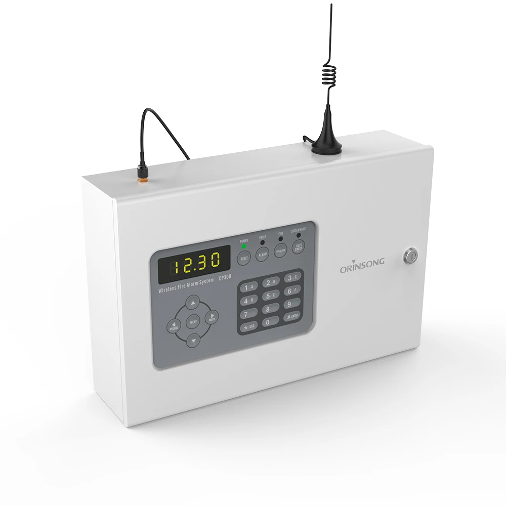 Адресная Беспроводная противопожарная сигнализация Tuya Wifi GSM 433HMz PSTN домашняя охранная