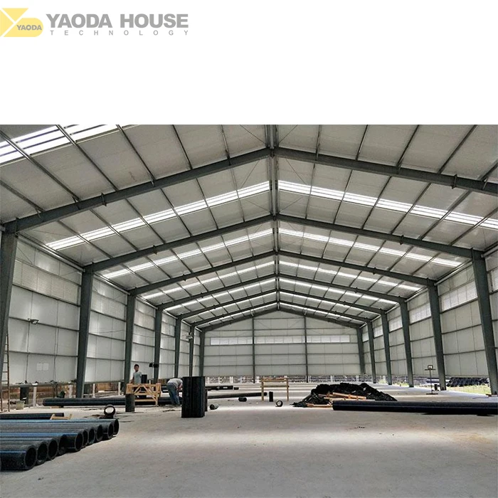 Высокопрочная быстросъемная сборная каркасная стальная конструкция для промышленных цехов складских зданий