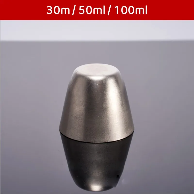 30/50ml Iron Crucible Resistant to High Temperature Acid and Alkali Used by Students in Chemistry Laboratory