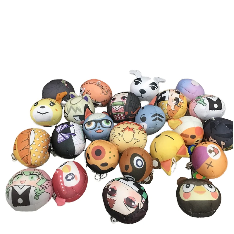 Customizable Cartoon Boba Plush Keychain Pendant Plastic Zinc Alloy Pillow Charm for Bags for Personalizing Your Accessories