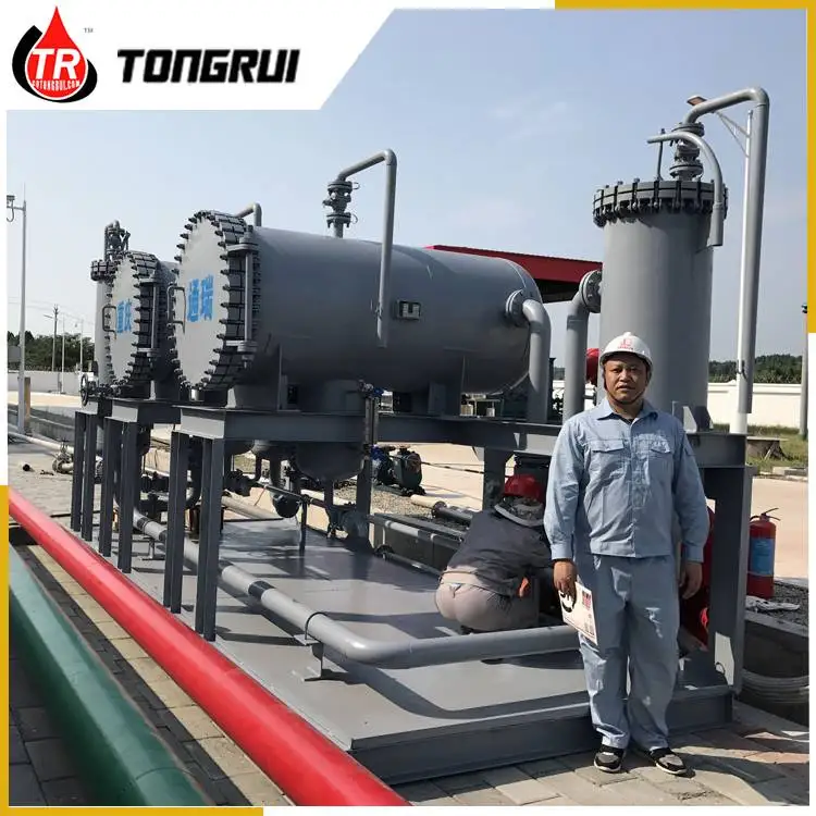 Tongrui Diesel Fuel Oil Water Separation Treatment Refinery Machine