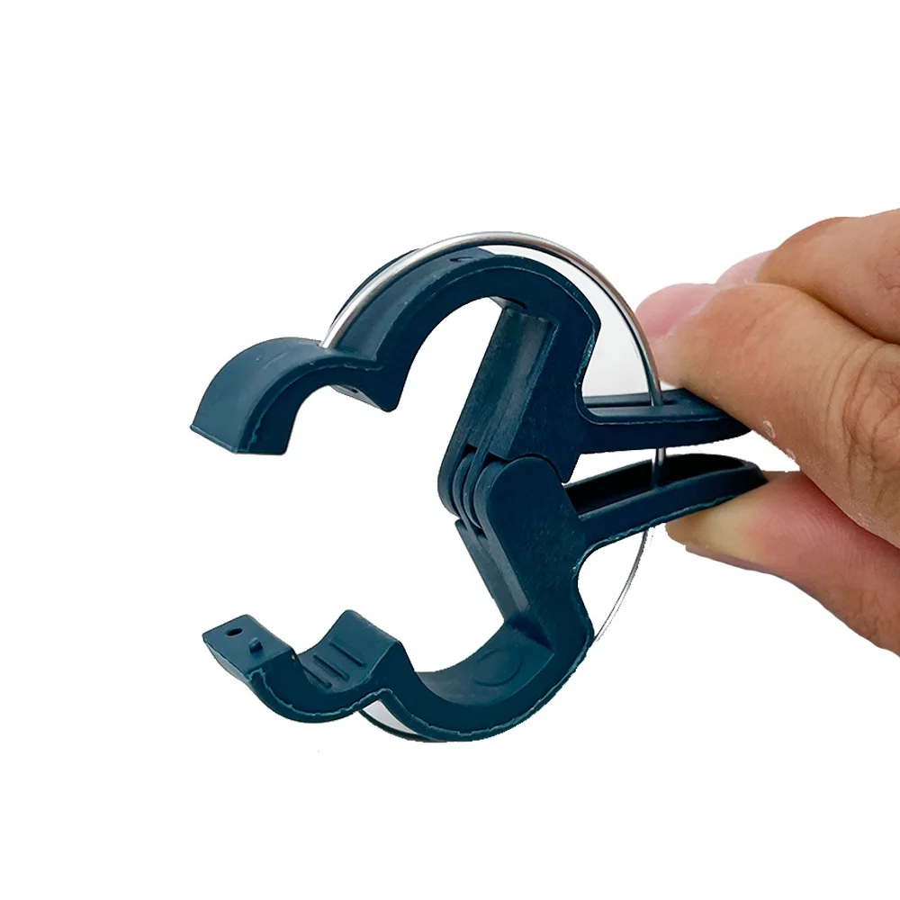 Reusable garden plastic small clip wall plant support flower lever loop gripper plant support clips garden tomato support clips