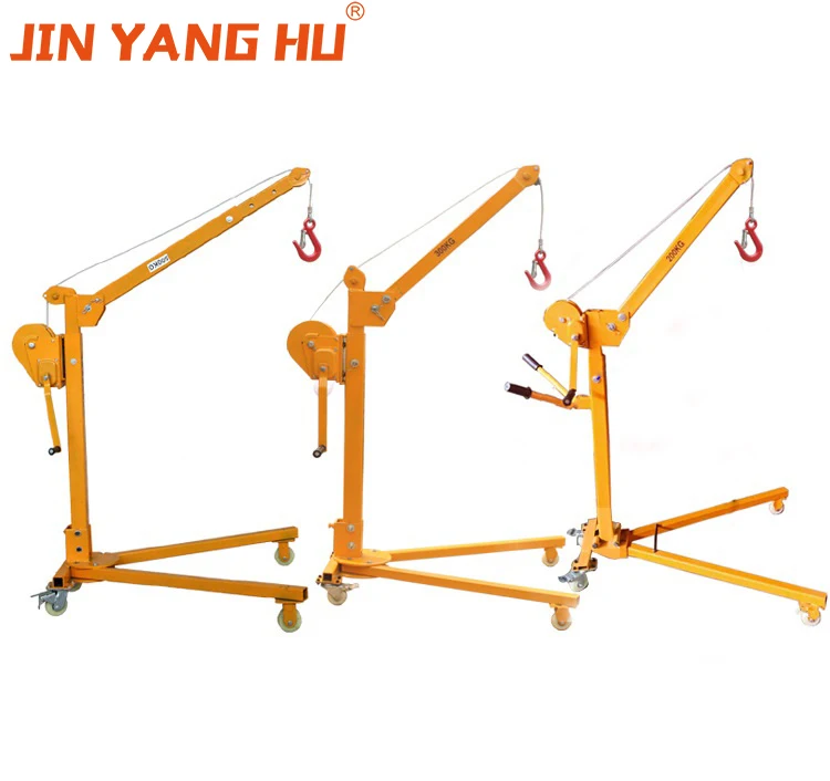 JIN YANG HU складной мобильный кран с лебедкой