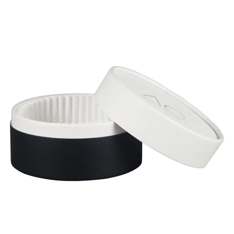Customized Biodegradable Eco-friendly Snack Cookie Cylindrical Packaging Cardboard Cake box Round Packaging Food Grade Paper Can