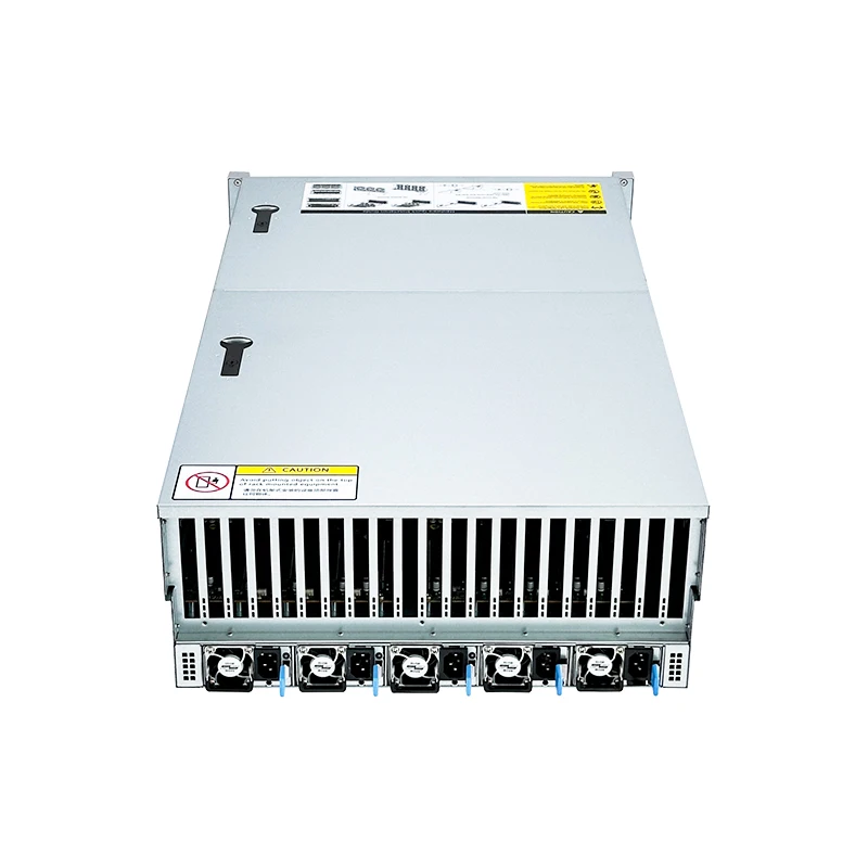8-Slot 4U800 Aluminium 4090 GPU Server Chassis 16x Switch Deep Learning AI Computing Rendering ATX Fan Cooler Case/Casing Rack