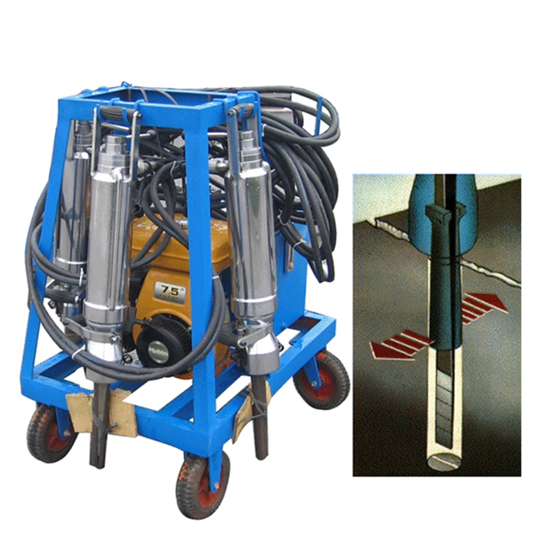 Diesel quarry stone cutting machines